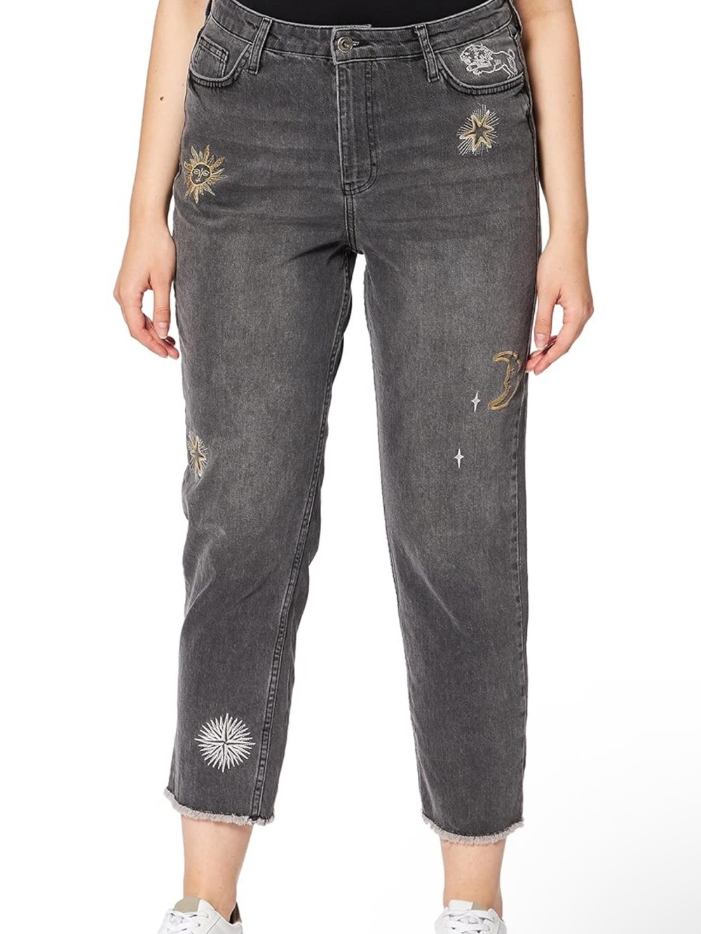 Desigual Lagun Cosmic Astrology Cropped Jean